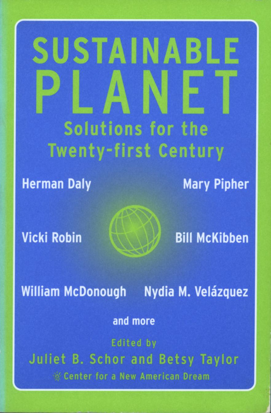 Cover of Sustainable Planet: Solutions for the Twenty-first Century