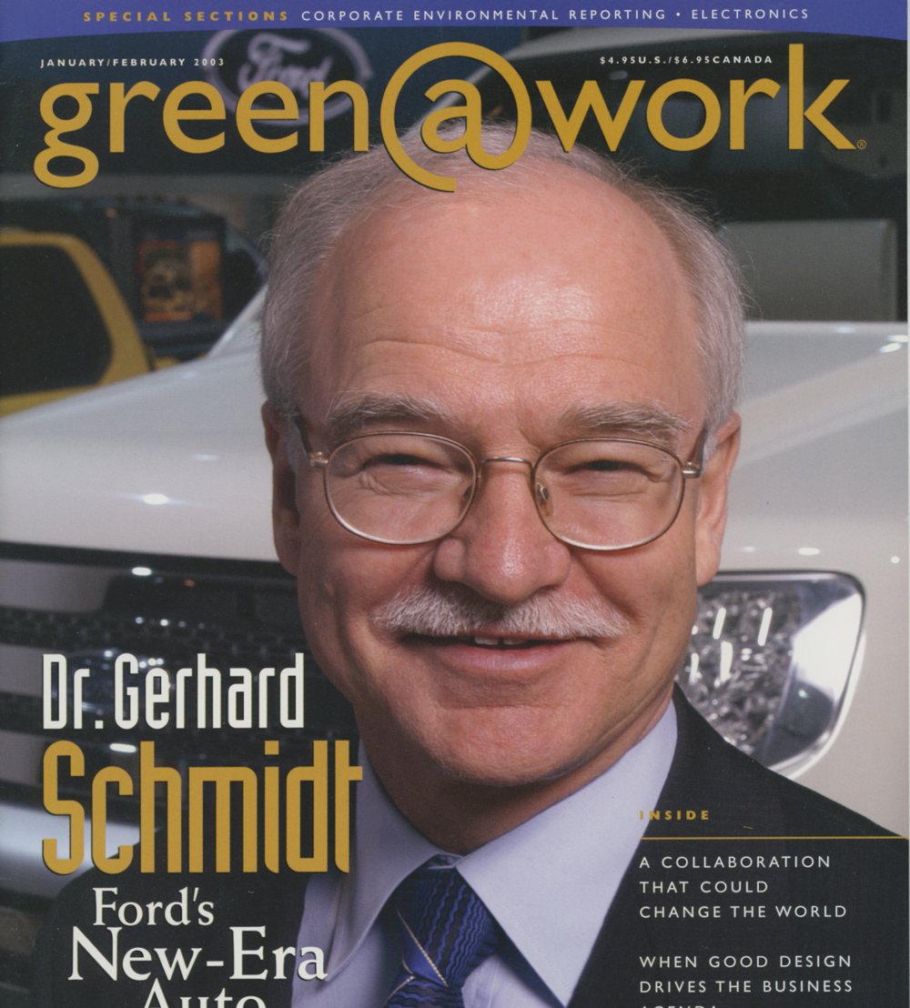 Cover of green@work, January/February 2003