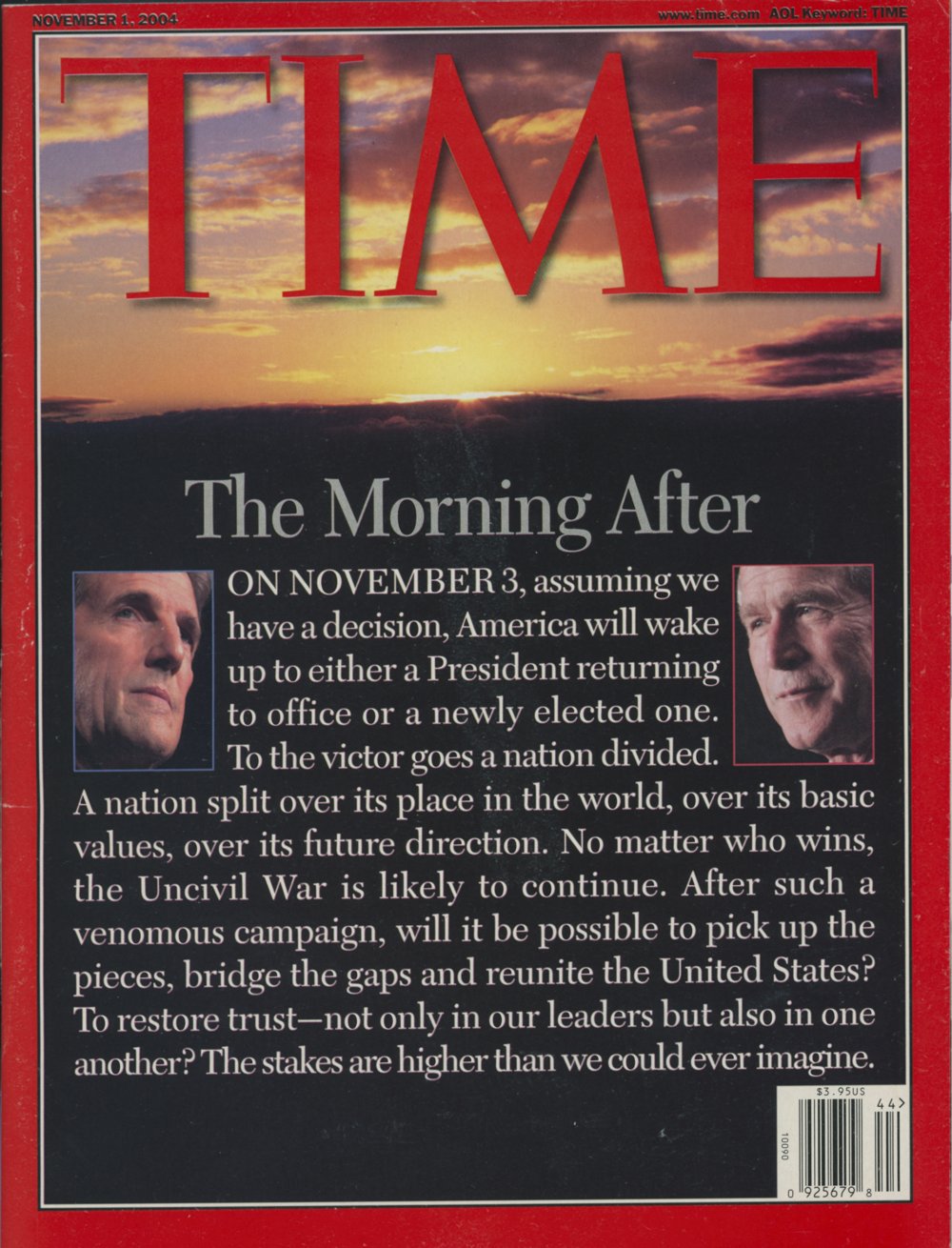Cover of TIME, November 1, 2004